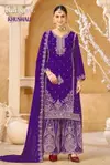 Khushali By Banwery Georgette Embroidery Work Plazzo Suits